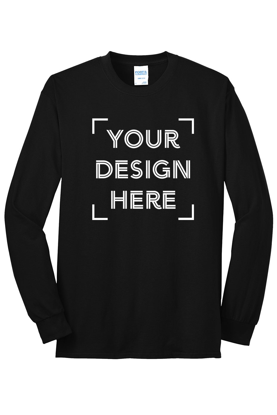 
                  
                    Port & Company® - Long Sleeve Core Blend Tee - PC55LS - FULL COLOR PRINT - MINIMUM OF 24 (Upload Your Own Design)
                  
                