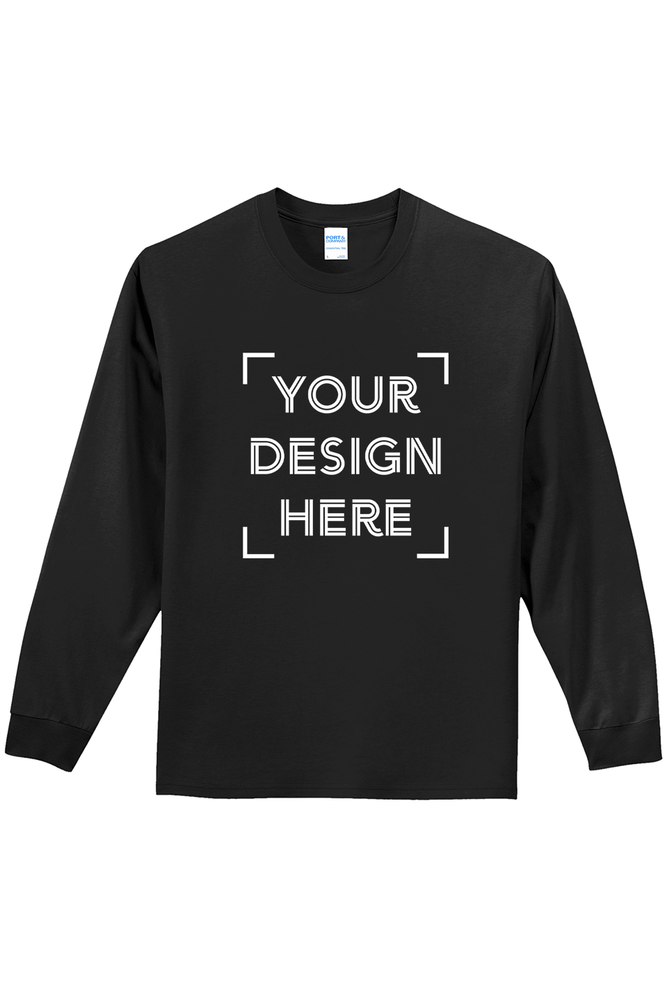 
                  
                    Port & Company® Long Sleeve Essential Tee - PC61LS - FULL COLOR PRINT - MINIMUM OF 24 (Upload Your Own Design)
                  
                