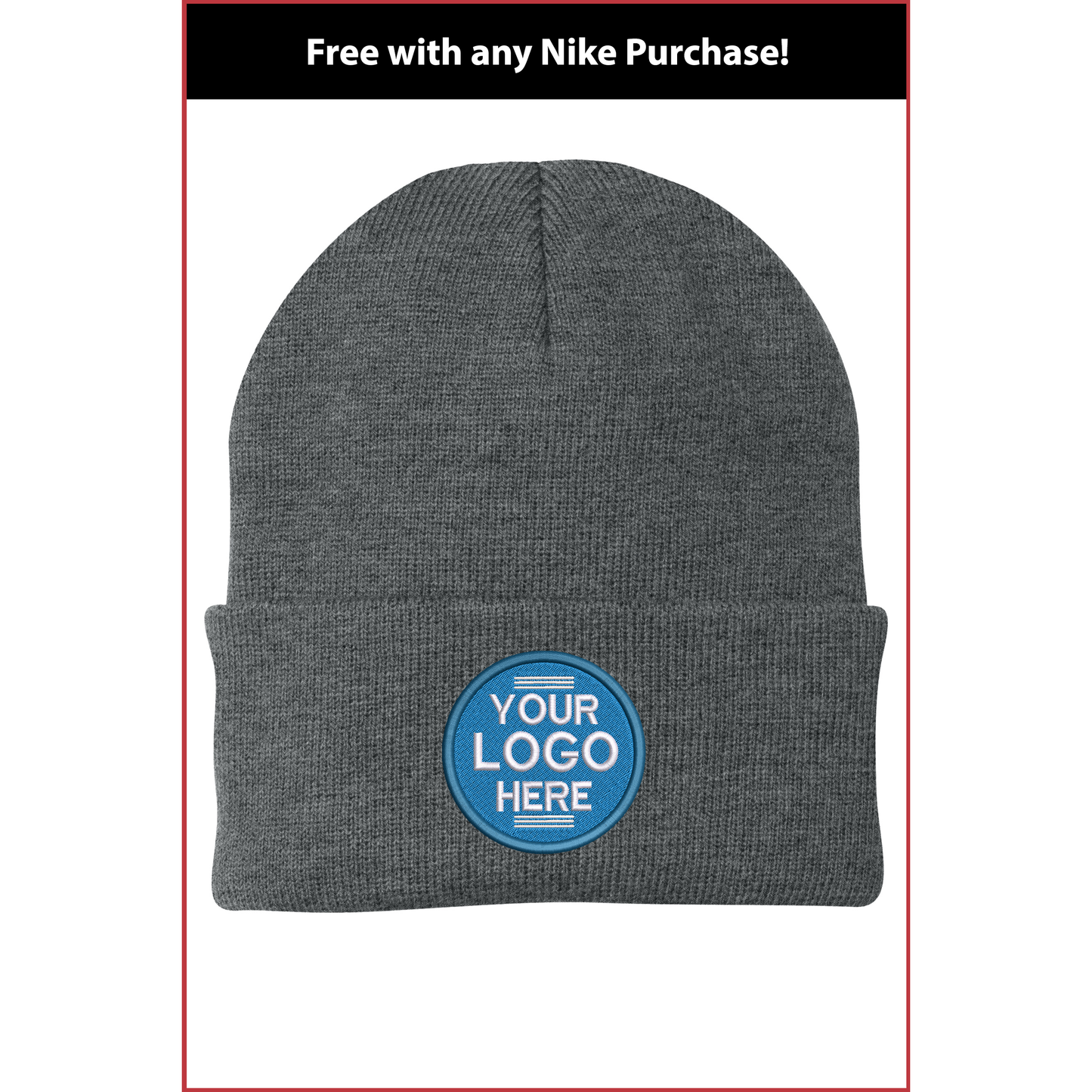 
                  
                    Port & Company® - Knit Cap - CP90 With Your Embroidered Logo (Free with Nike Purchase!)
                  
                