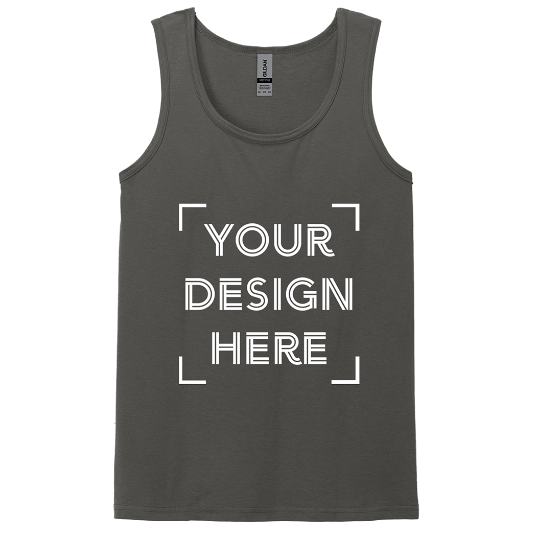 
                  
                    Gildan® Softstyle® Tank Top - 64200 - FULL COLOR PRINT - MINIMUM OF 24 (Upload Your Own Design)
                  
                