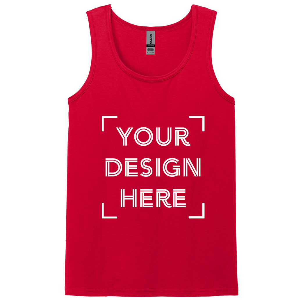 
                  
                    Gildan® Softstyle® Tank Top - 64200 - FULL COLOR PRINT - MINIMUM OF 24 (Upload Your Own Design)
                  
                