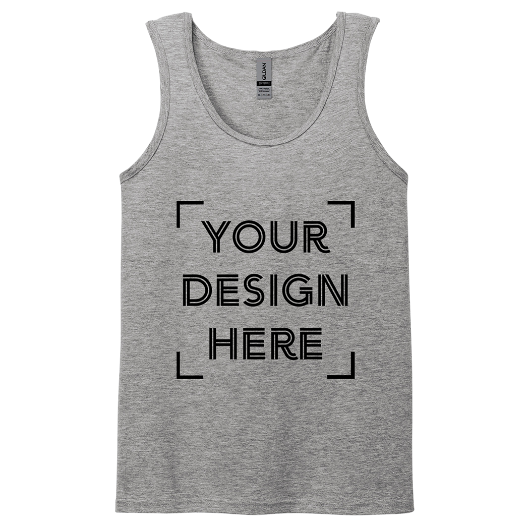 
                  
                    Gildan® Softstyle® Tank Top - 64200 - FULL COLOR PRINT - MINIMUM OF 24 (Upload Your Own Design)
                  
                