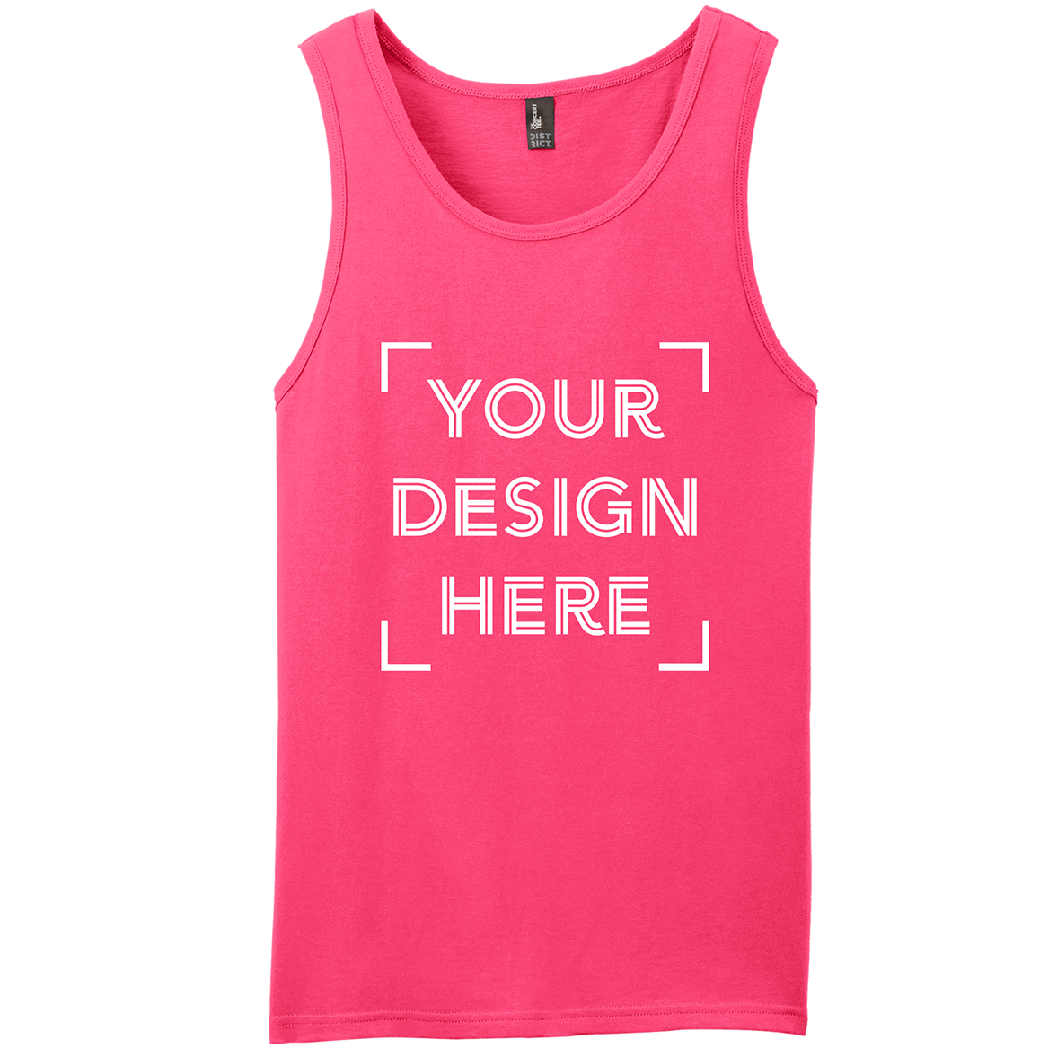 
                  
                    District ® The Concert Tank ® - DT5300 - FULL COLOR PRINT - MINIMUM OF 24 (Upload Your Own Design)
                  
                