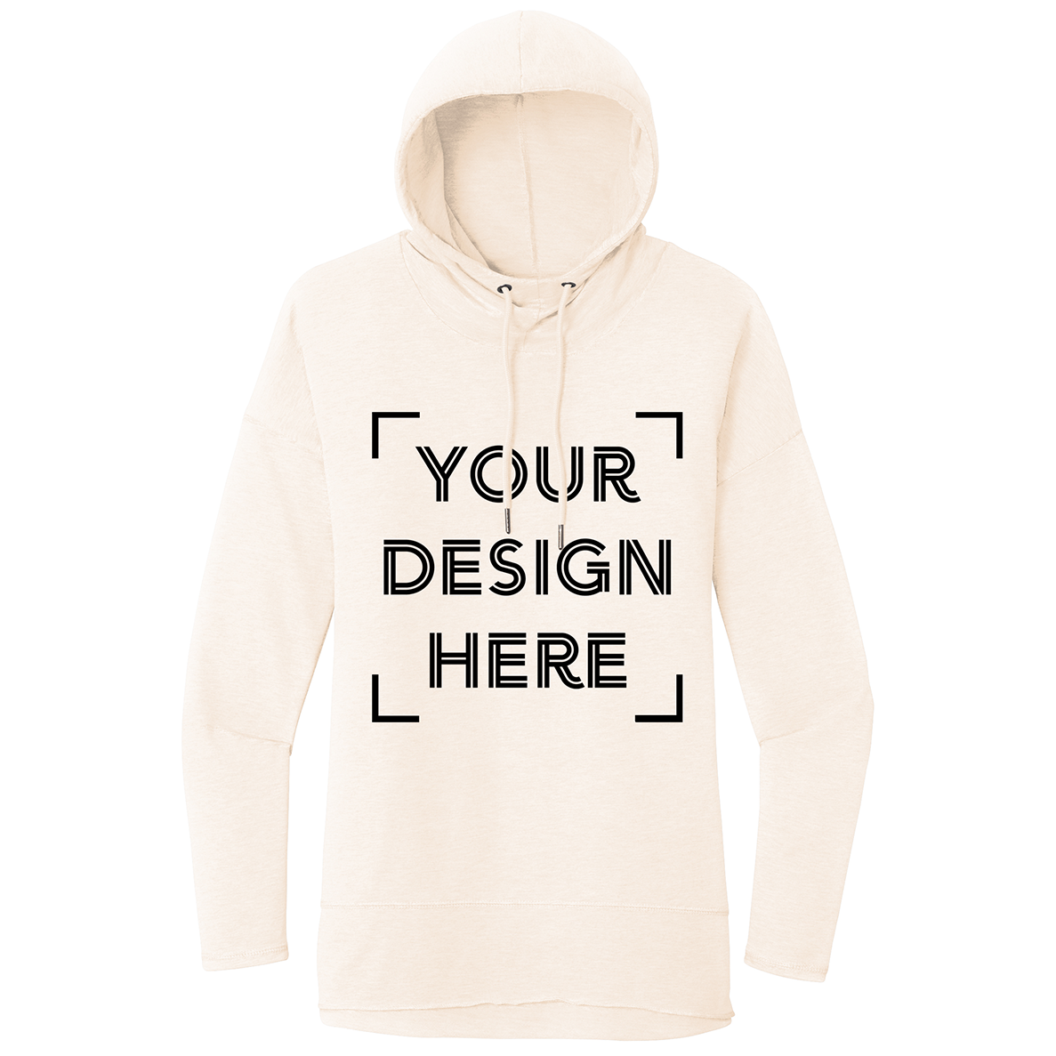 
                  
                    District ® Women’s Featherweight French Terry ™ Hoodie - DT671 - FULL COLOR PRINT - MINIMUM OF 24 (Upload Your Own Design)
                  
                