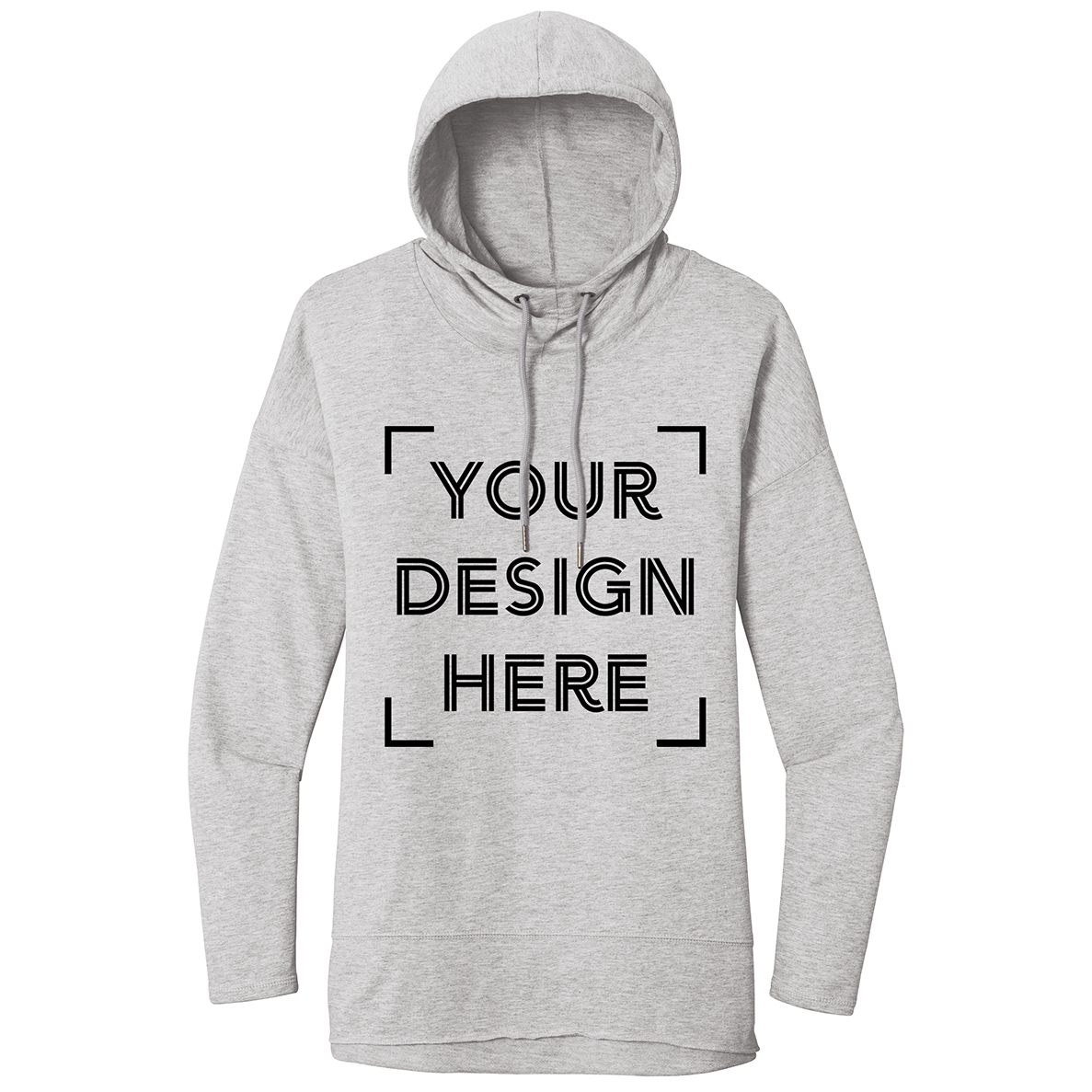 
                  
                    District ® Women’s Featherweight French Terry ™ Hoodie - DT671 - FULL COLOR PRINT - MINIMUM OF 24 (Upload Your Own Design)
                  
                