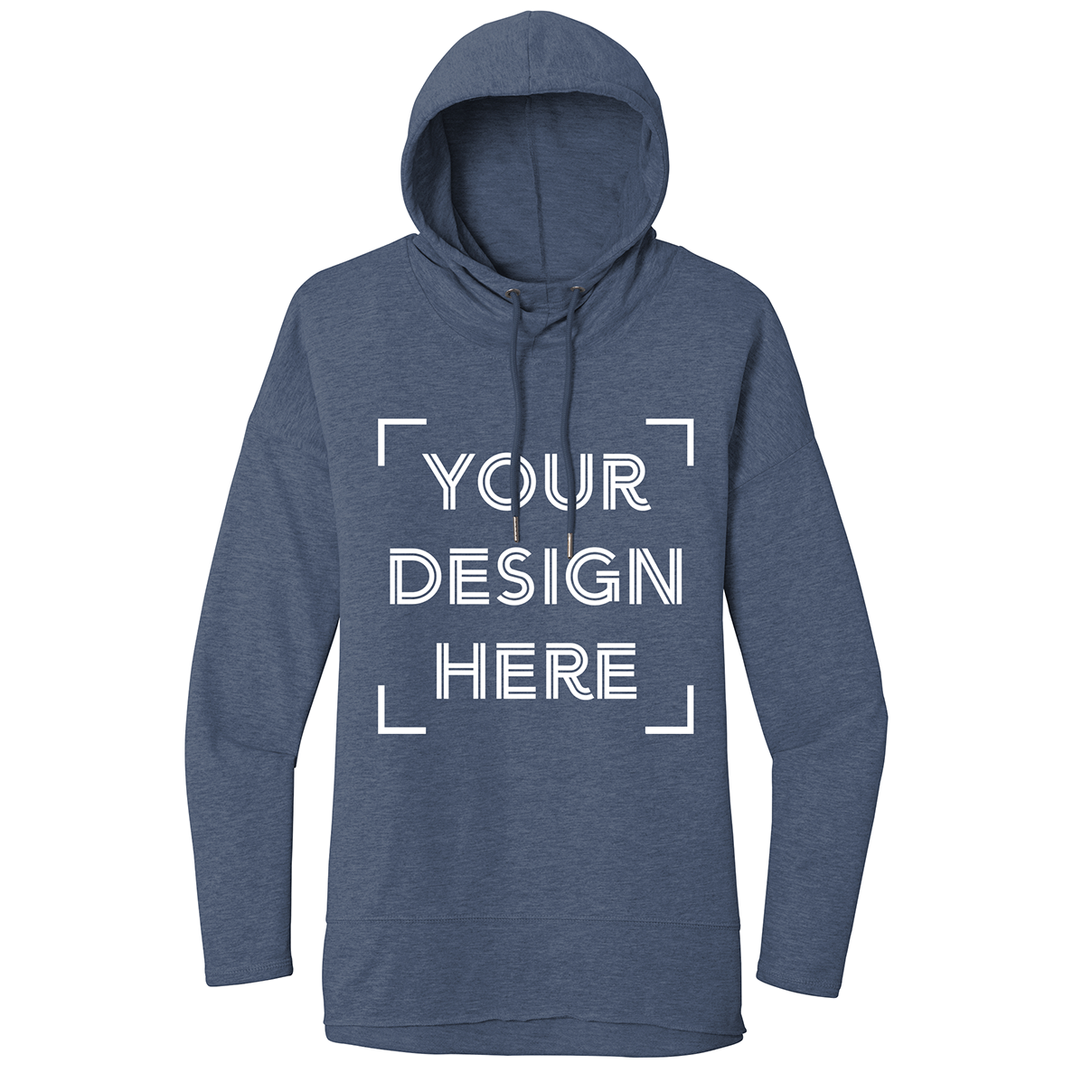 
                  
                    District ® Women’s Featherweight French Terry ™ Hoodie - DT671 - FULL COLOR PRINT - MINIMUM OF 24 (Upload Your Own Design)
                  
                