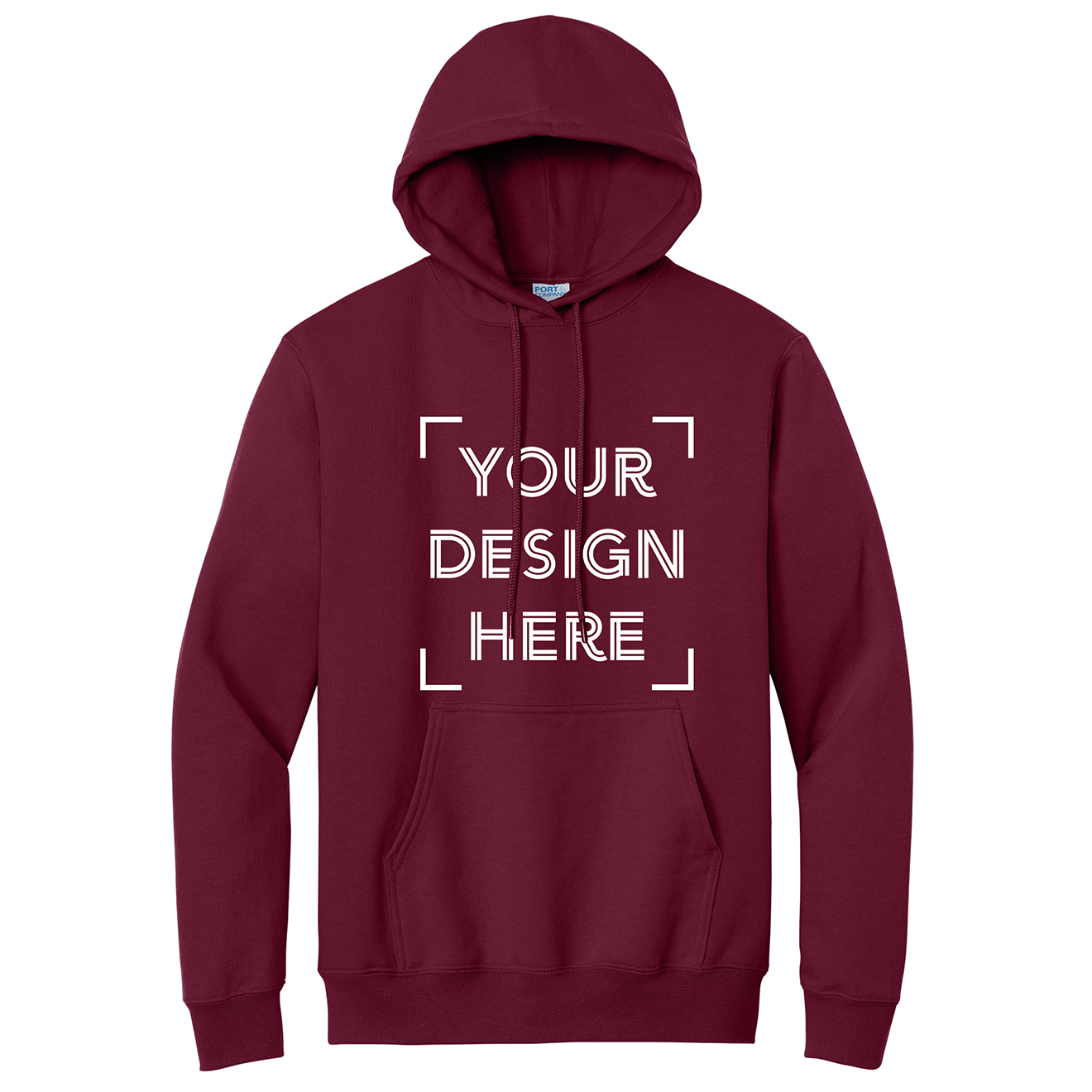 
                  
                    Port & Company® Essential Fleece Pullover Hooded Sweatshirt - PC90H - FULL COLOR PRINT - MINIMUM OF 24 (Upload Your Own Design)
                  
                