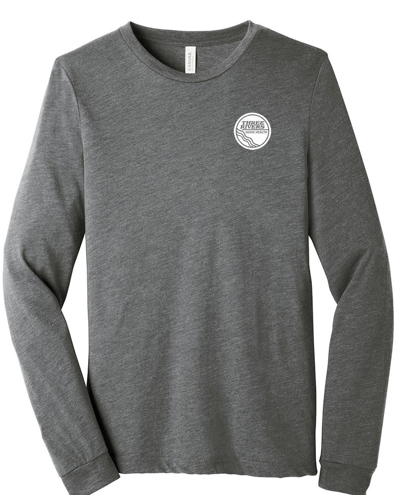 
                  
                    BELLA+CANVAS ® Unisex Jersey Long Sleeve Tee - BC3501 - Screen Printed (Three Rivers) Tees ChameleonUSA S Grey Triblend 
                  
                