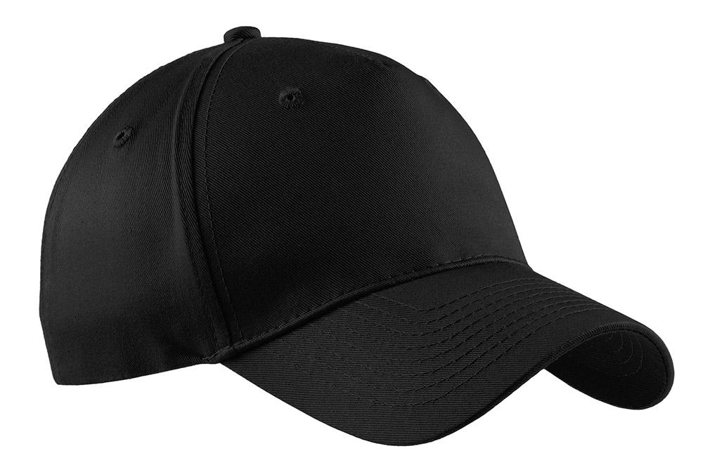 
                  
                    Port & Company® - Five-Panel Twill Cap - CP86 - EMBROIDERED Headwear ChameleonUSA 
                  
                