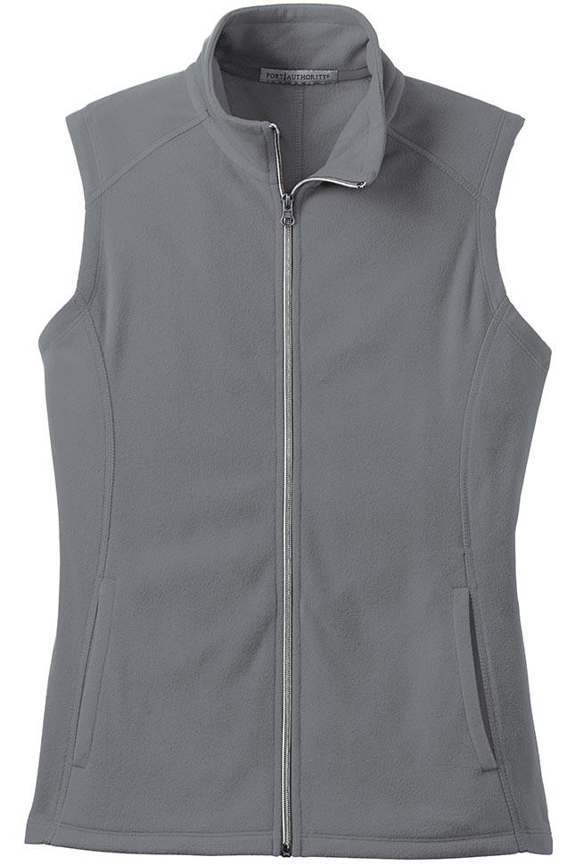 
                  
                    Port Authority® Ladies Microfleece Vest - L226 - EMBROIDERED Outerwear ChameleonUSA XS Pearl Grey 
                  
                